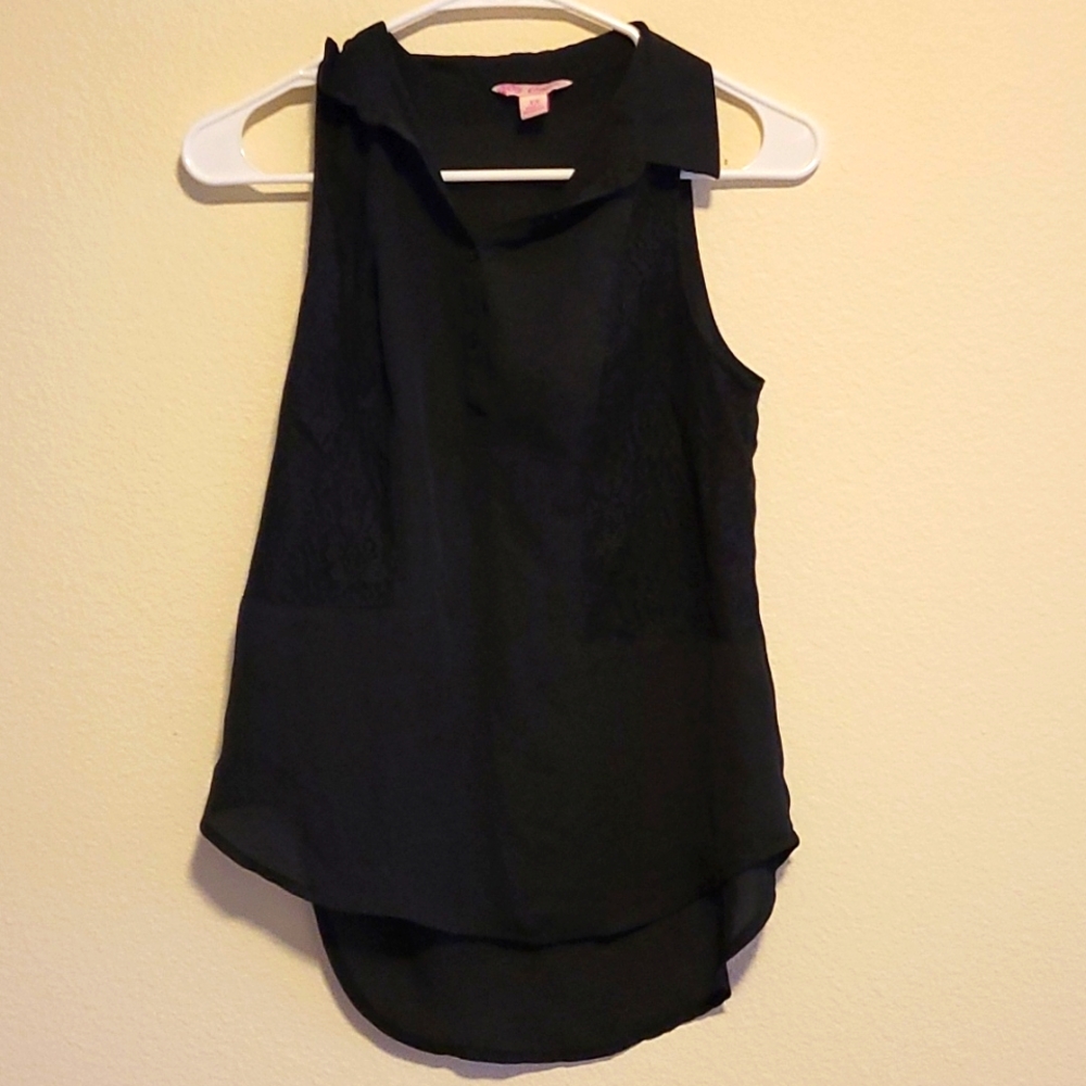 Candies size XS black tanktop with lace